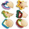 Sandwich Cutter Mold Stainless Steel Easy-to-Use Heart-shaped High-quality Sealer for Home Kitchen Kids School Lunch Bento Maker