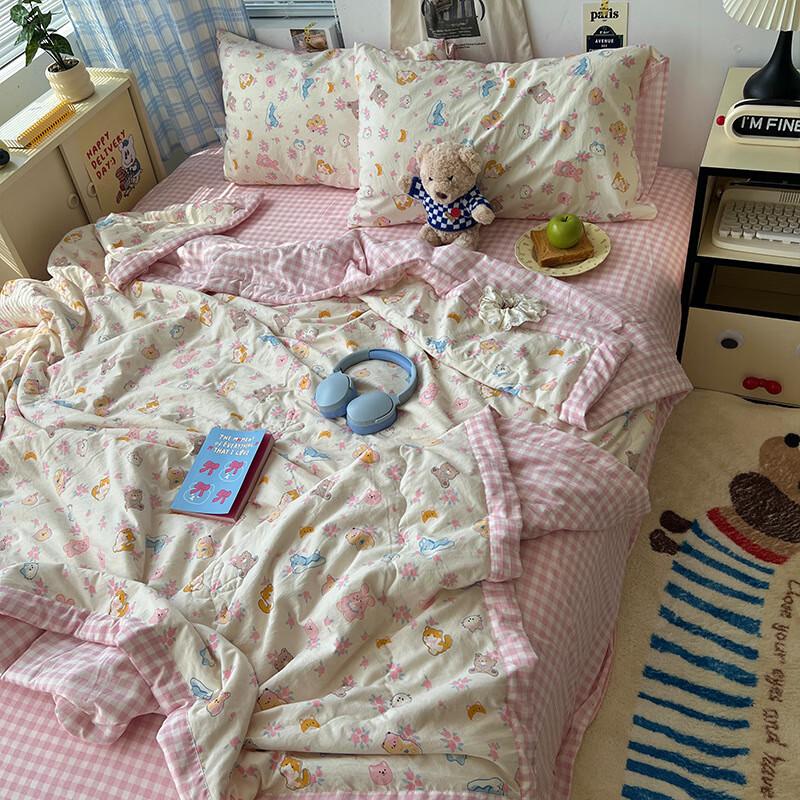 DuoShu Cartoon Summer Air-Conditioning Quilt