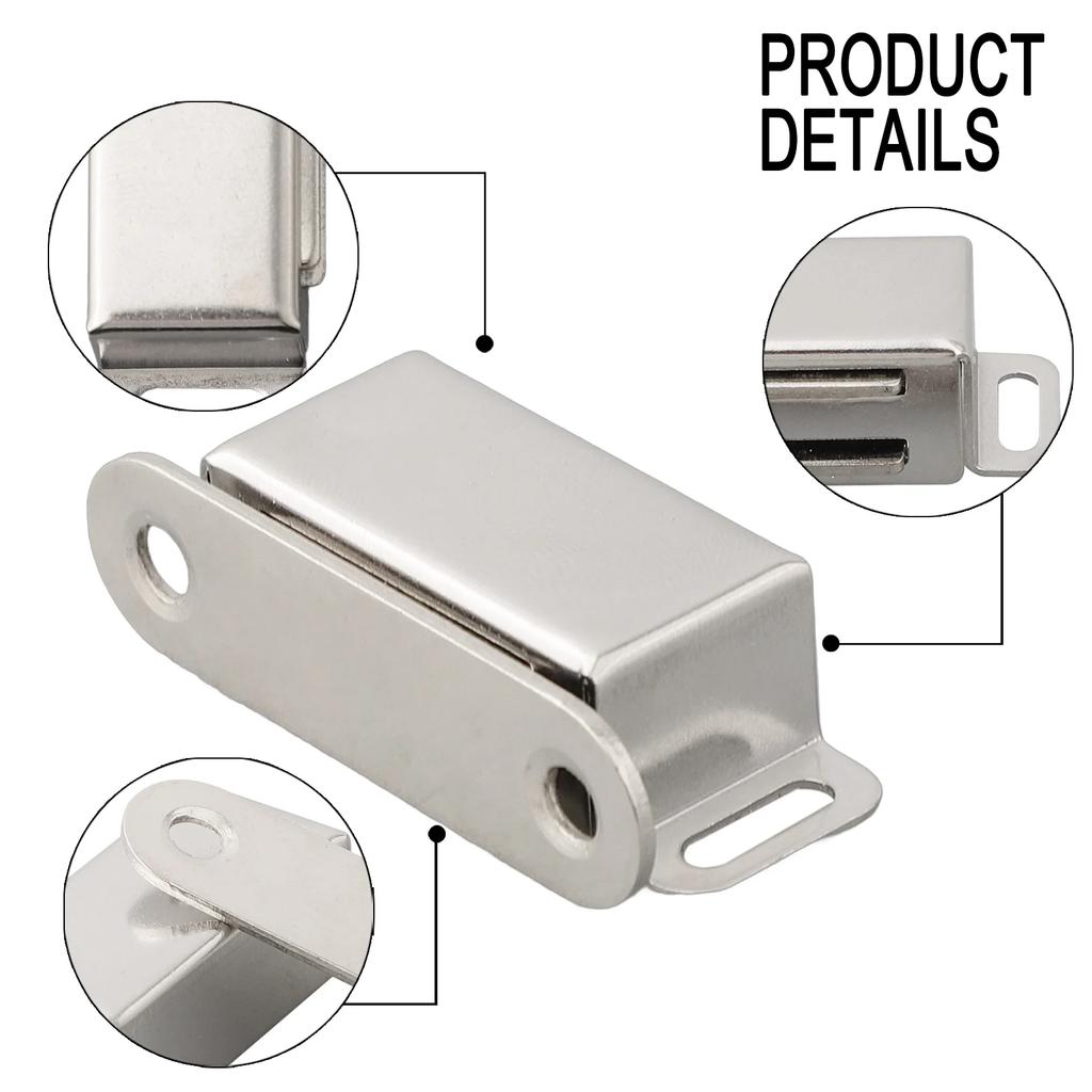 Cabinet Magnetic Catch Door Catch Strong Heavy Duty Cupboard Magnets Kitchen Suction Device Strong Magnetic Door Suction