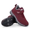 MCTIN Couple Snow Shoes Winter Women Plush Warm Cotton Platform Sneakers Men Climbing Shoes