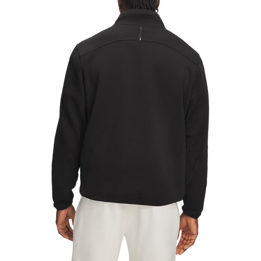 Under Armour Solid Color Long Sleeve Logo Half Zip Hoodie Men hoodies 6017023-008