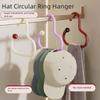 Creative Dopamine Styles Rings Hanger For Scarves Hats Accessories Nonslip Wall Door Storage Organizers