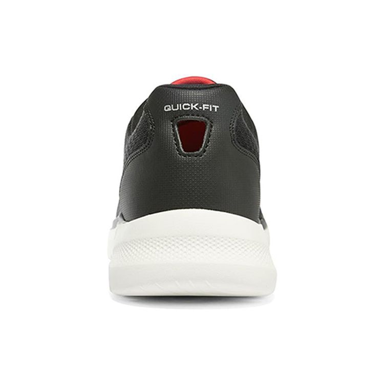 Skechers Go Walk 6 Mesh Fabric Leather Comfortable Sports Shock Absorbing Wear Resistant Breathable Low Top Casual Shoes Men sneakers 216268-BLK
