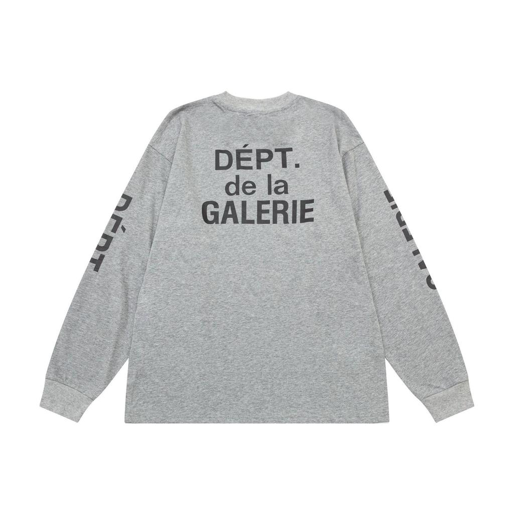 American Style Gallery Dept Logo Print Cotton Hoodie