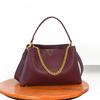 Large Capacity Tote Bag Women Minimalist Chic Shoulder With Magnetic PU Leather Crossbody Style