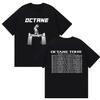 Don Toliver Octane Nouvel Album 2026 T-shirts Graphiques Homme Mode Gothique T-shirt Oversize en Coton Vêtements Hip Hop Vintage Tsh...
