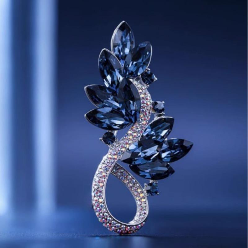 

Европейская и американская роскошная брошь с флеш-бриллиантами, персонализированная, женская новая корсажная брошь высокого класса, булавка класса люкс, аксессуары для костюма