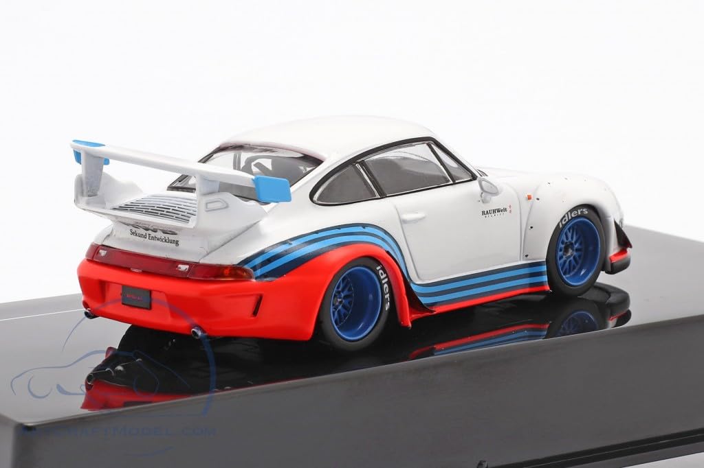 Ixo Porsche Miniature Car 1/43 911 (993) RWB Rauh-Welt Martini