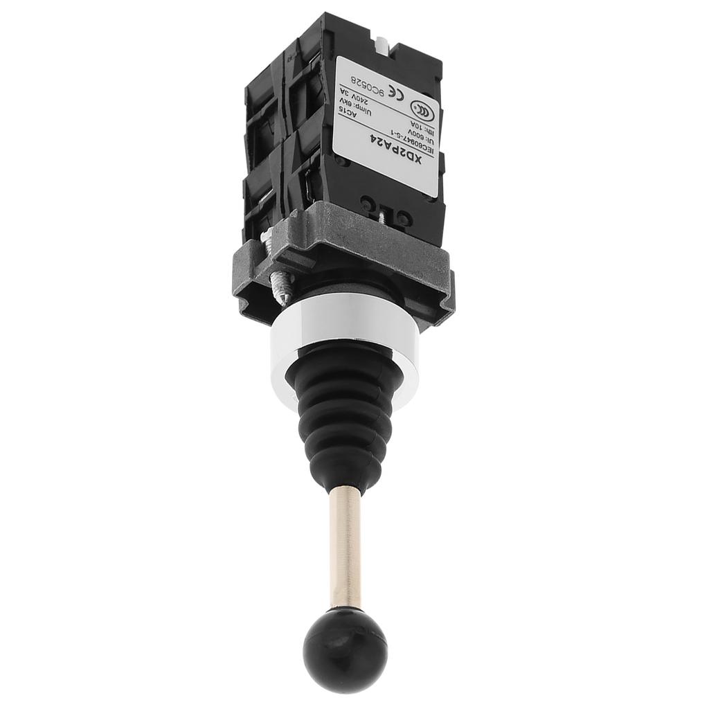 1pc Joystick Controllers Spring Return Switch 4 Position Joy Stick Control Replacement Black