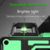 12 Lines 3D Level Green Line Self Leveling 360 Degree Horizontal Vertical Cross Lines Level Machine