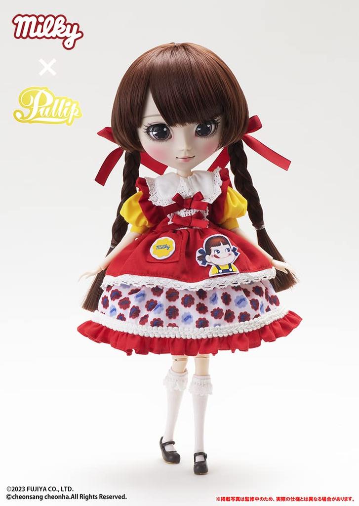 Groove Pullip Lovely Milky Version Lovely Milky Total Height 310mm ABS Painted Movable Figure Peko-chan (PEKO Ver.) Approx. Non-scale