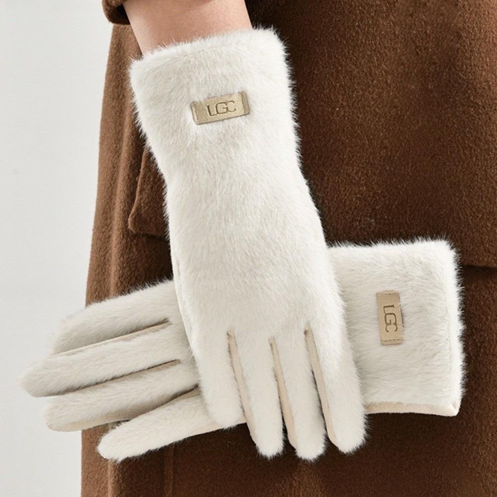 Warm Touch Screen Gloves Coldproof Driving Mittens Windproof Cold Proof Gloves  Autumn and Winter