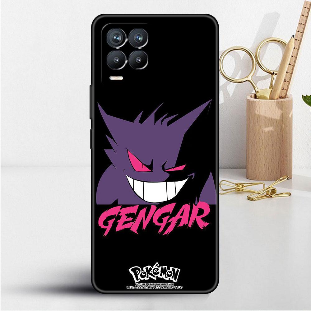 Husă Pentru Realme 8 C21y GT Neo 2 3 8i C21 7 C11 6 C12 C35 C3 GT 9 Pro C12 Husă Telefon Silicon TPU Japonia Anime Pokemon Gengar
