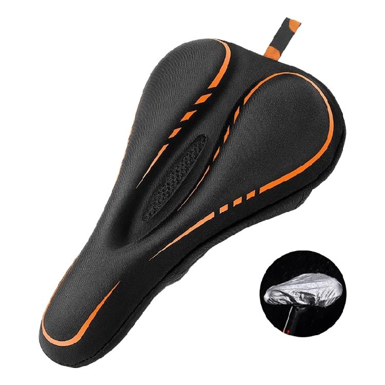 Thicken Bicycles Seat Cover Cushion Shock Absorption Bicycles Cycling Saddles Road Bike Silicone Cushion Seat Cushion