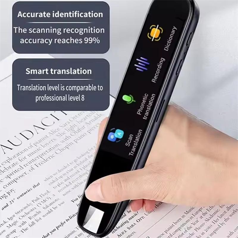 Dictionary Translation Pen Real-Time Multi-function Offline 112 Language Business Travel Abroad Smart Voice Scan Translator Pen