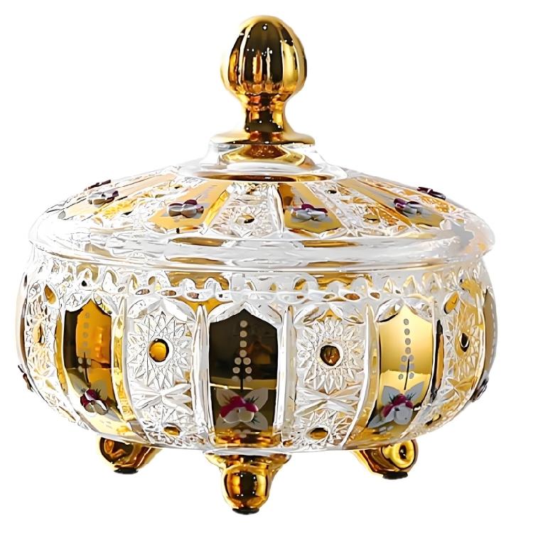 

Стеклянная банка с крышкой, Рождественская конфетница, Банки для конфет и печенья, Шкатулка для украшений, Контейнеры для печенья, Хранение продуктов, Декоративная банка 1