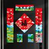 Magnetic Couplets 2026: Year of the Horse Door Stickers - God of Wealth Spring Festival Decoration