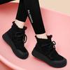 thick-soled snow boots women's winter velvet thickened warm cotton shoes medium tube heightening temperament short boots