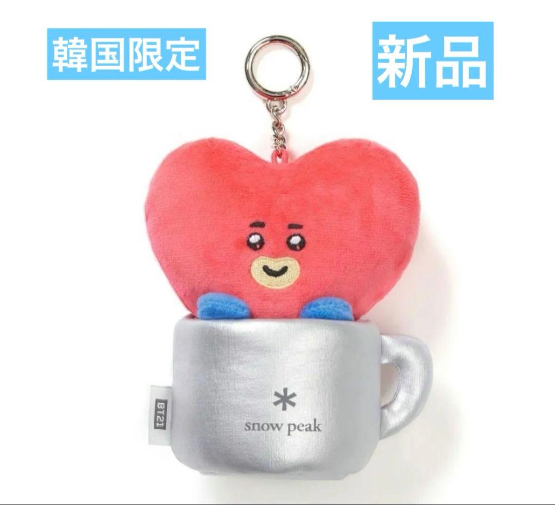 [Б/У] Брелок BT21 TATA Snow Peak V Tete (аутентичный)