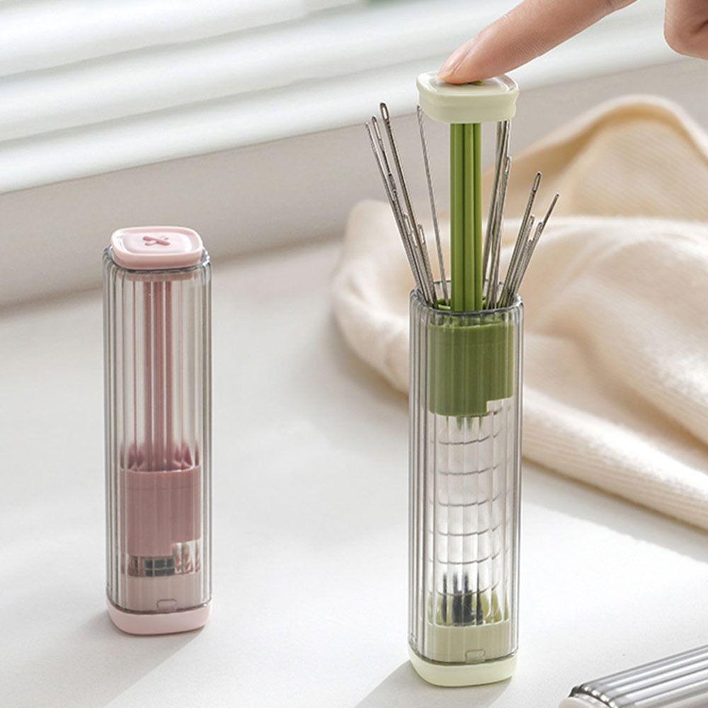 Easy Sewing Needle Thread Organizer with 20Pcs Needle Sewing Storage Box  for Quilt Sewing