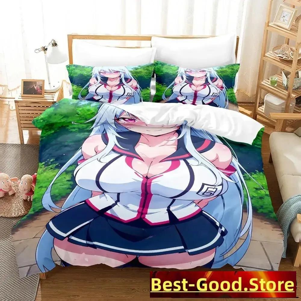 New 3D Print Sexy Lactating Girl, Young Woman Large Chest Bedding Set Anime Three-piece Set Adult Kid Bedroom Duvet Cover Sets