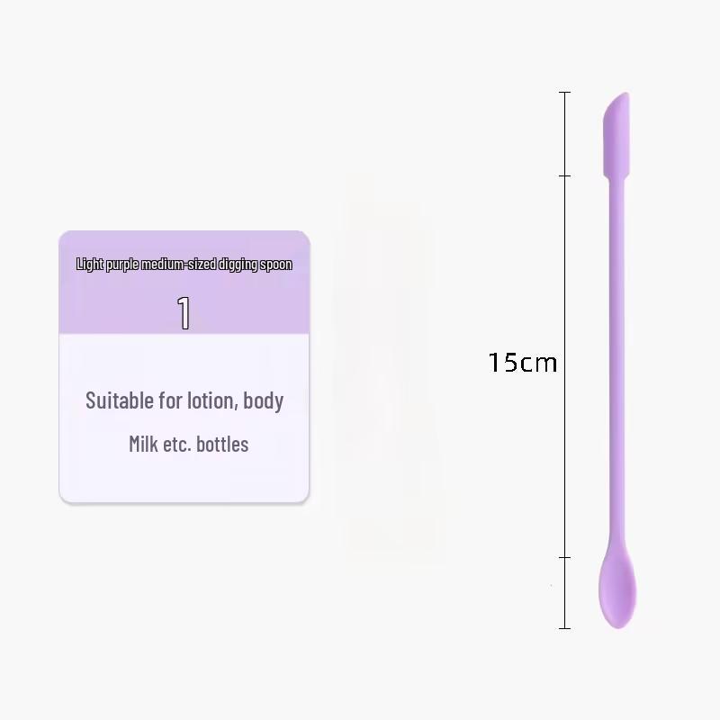 Mini Silicone Spatula for Cosmetics & Kitchen Use