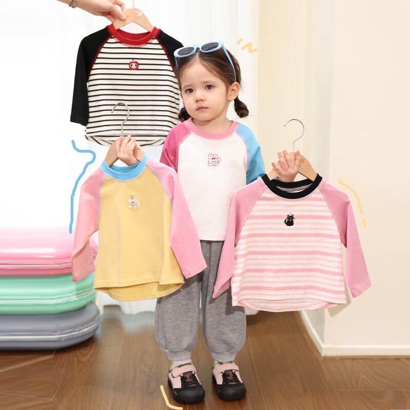 LUSON Baby Girl Long-Sleeve T-Shirt