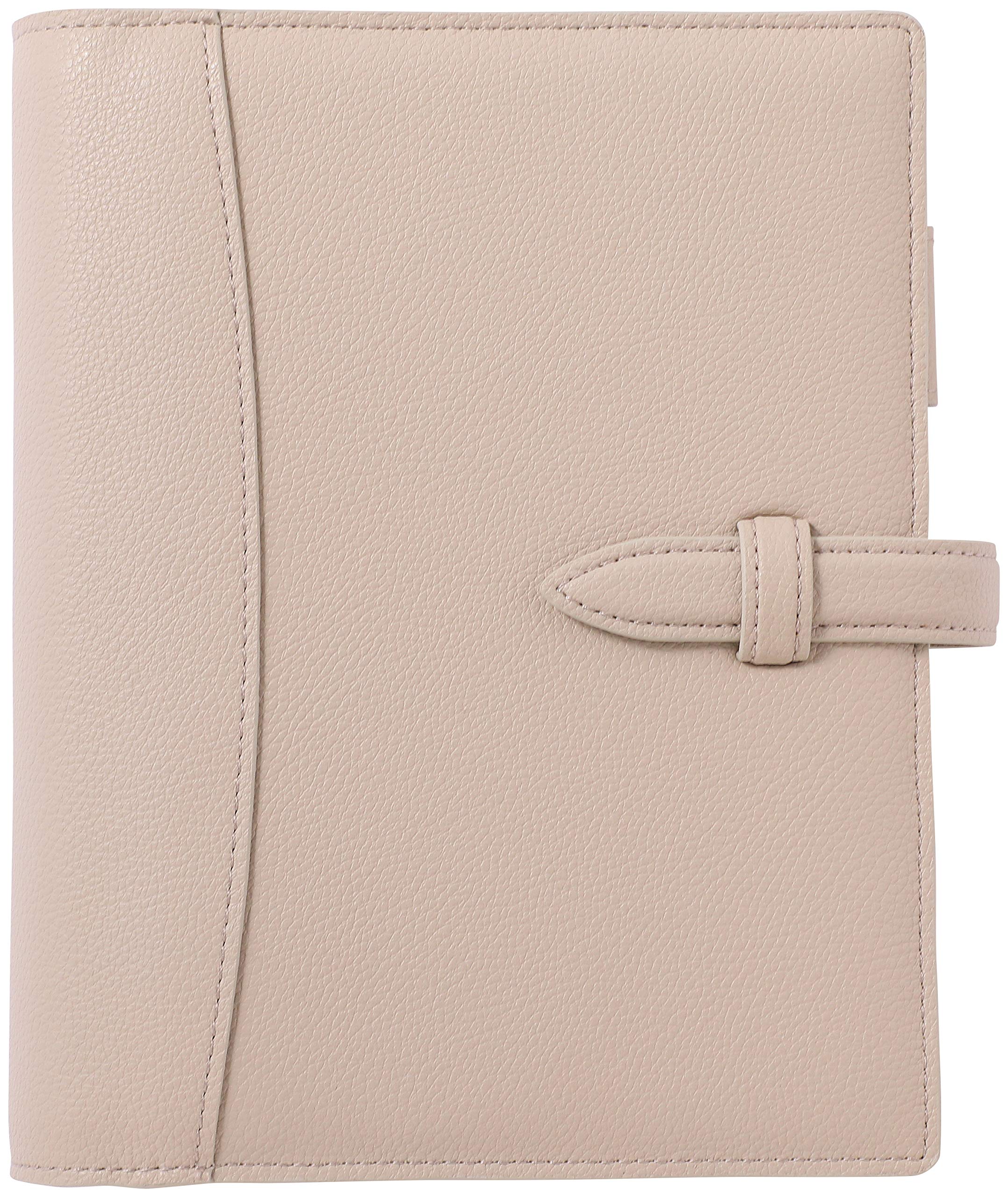 

Franklin Planner Light Grayish Binder 30mm Greige Compact Size 65308