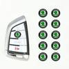 Kxnmo9 11mm 14mm Car Key Emblem Metal Sticker Logo Decal For Octavia Rapid Kodiaq Karoq Fabia Kamiq Superb Derivative Vision