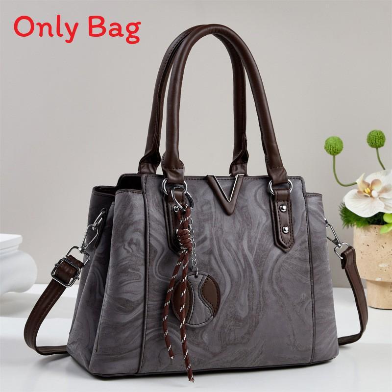 Urban Minimalist Pu Leather Tote Bag For Daily Use With Multiple Pockets For Women