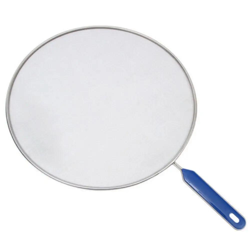 25/33cm Splash Guard Oil Splash Guard with Handle Splash Guard Frying Pan Oil Pan Splash Guard Reusable Kitchen Utensils