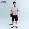 PEACEBIRD Men's Skateboard Dog Collaboration Antibacterial Polo Shirt