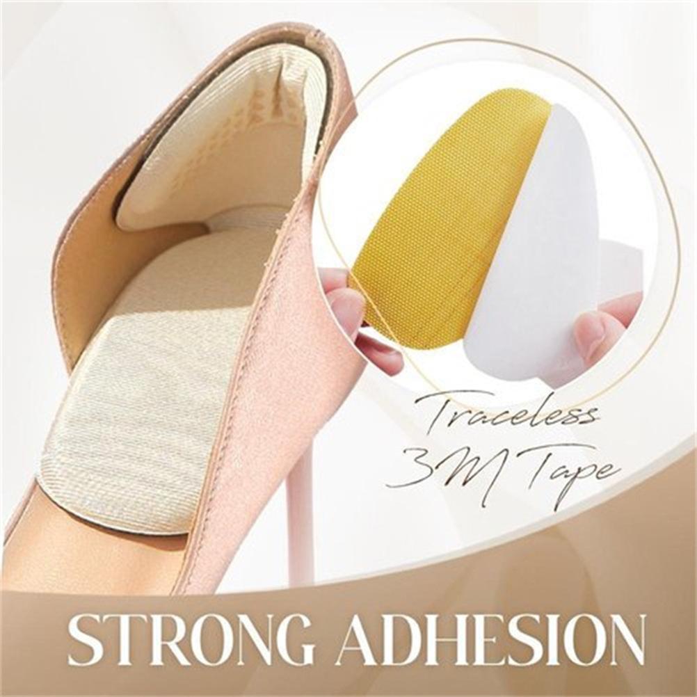 2 Pair Heels Cushioning Pads Invisible Heel Grips for Women s Shoes Heel Protectors Heel Grips Sponge Heel Cushion Pads