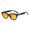 Retro cat eyes high-end sunglasses for women with round face slimming  new sunglasses