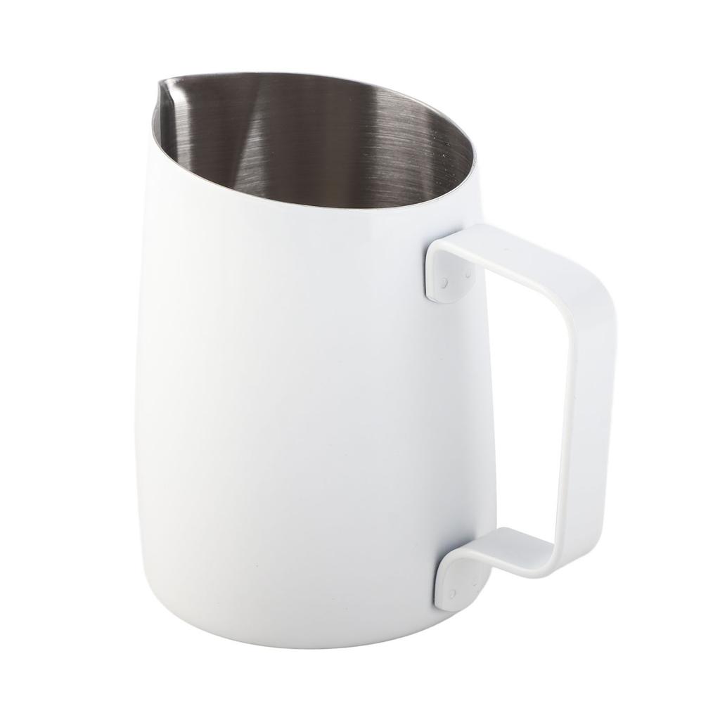 Tazza Mug da Caffè 420ml Acciaio Inossidabile Lattiera Brocca per Schiuma di Latte per Latte Art