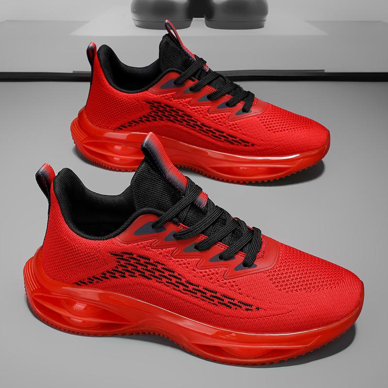 YRZL 2025 Mens Athletic Sneakers Lightweight Breathable Comfortable Walking Shoes Non Slip Tennis Sports Running Shoes for Men