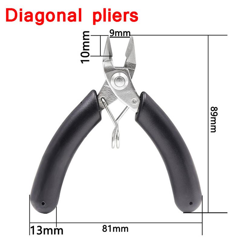 Diagonal Pliers Mini Bolt Cutters Small Soft Electronic Cutting Pliers