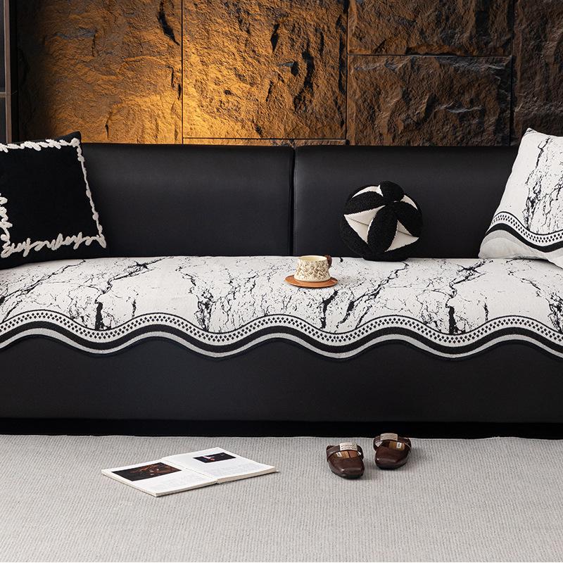 Light Luxury High-End Sense Four-Season Universal Combination Sofa Cushion  New One-Piece Lazy Sofa Cushion
