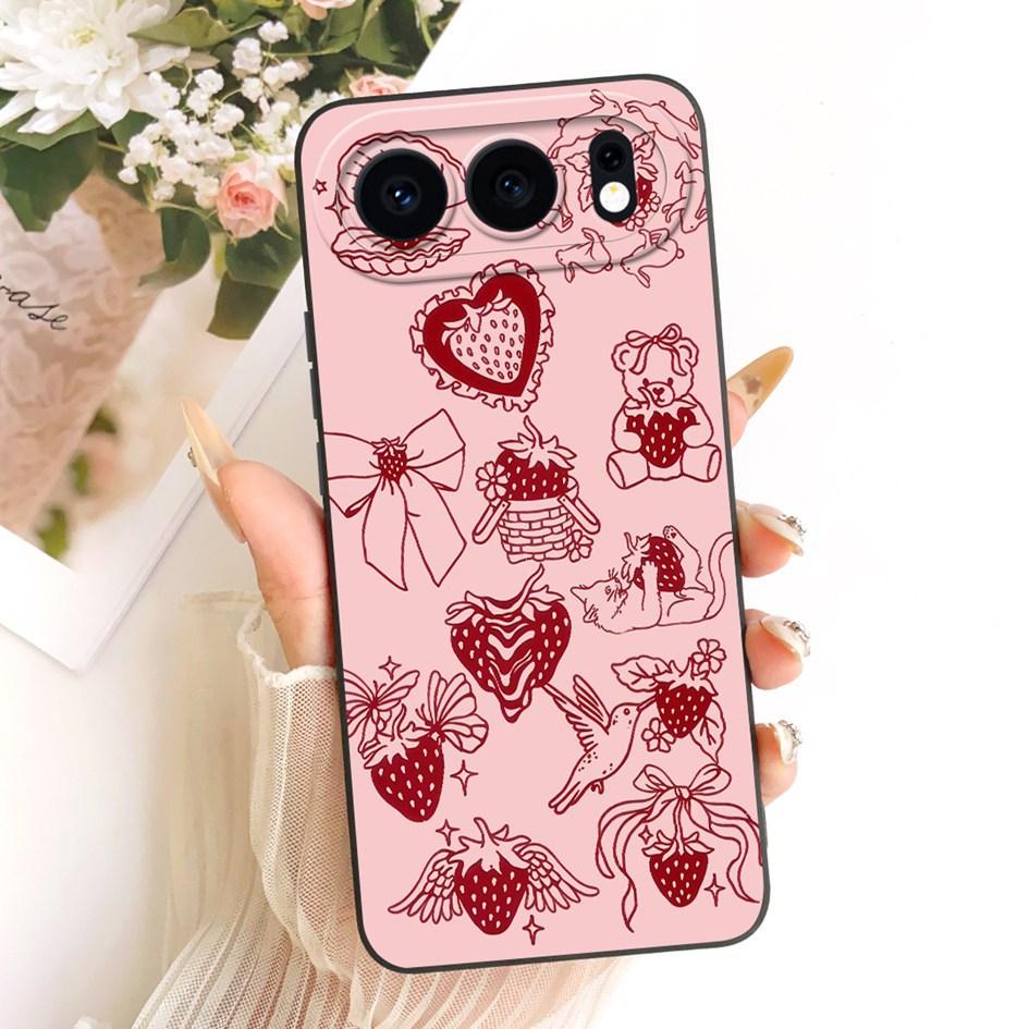For Honor 500 Pro 2025 Case MEP-AN00 Lovely Panda Cartoon Camera Protection Soft Silicon Phone Cover For Honor 500 Honor500 Etui