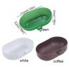 Portable Parrot Bathtub Oval Bird Wash Shower Box Bird Water Food Feeder  for Cleaning and Feeding