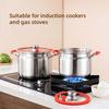 Stainless Steel Thickened Micro Pressure Multifunctional Household Soup Pot Induction Cooker Gas Universal Large