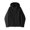 Men's Solid Color Hooded Workwear Jacket Casual Sports Mountaineering Outdoor Jacket