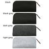 Case Large Capacity Felt Cloth for Girls Pencil Bag Felt Pencil Case Stationery Organizer Pen Pouch
