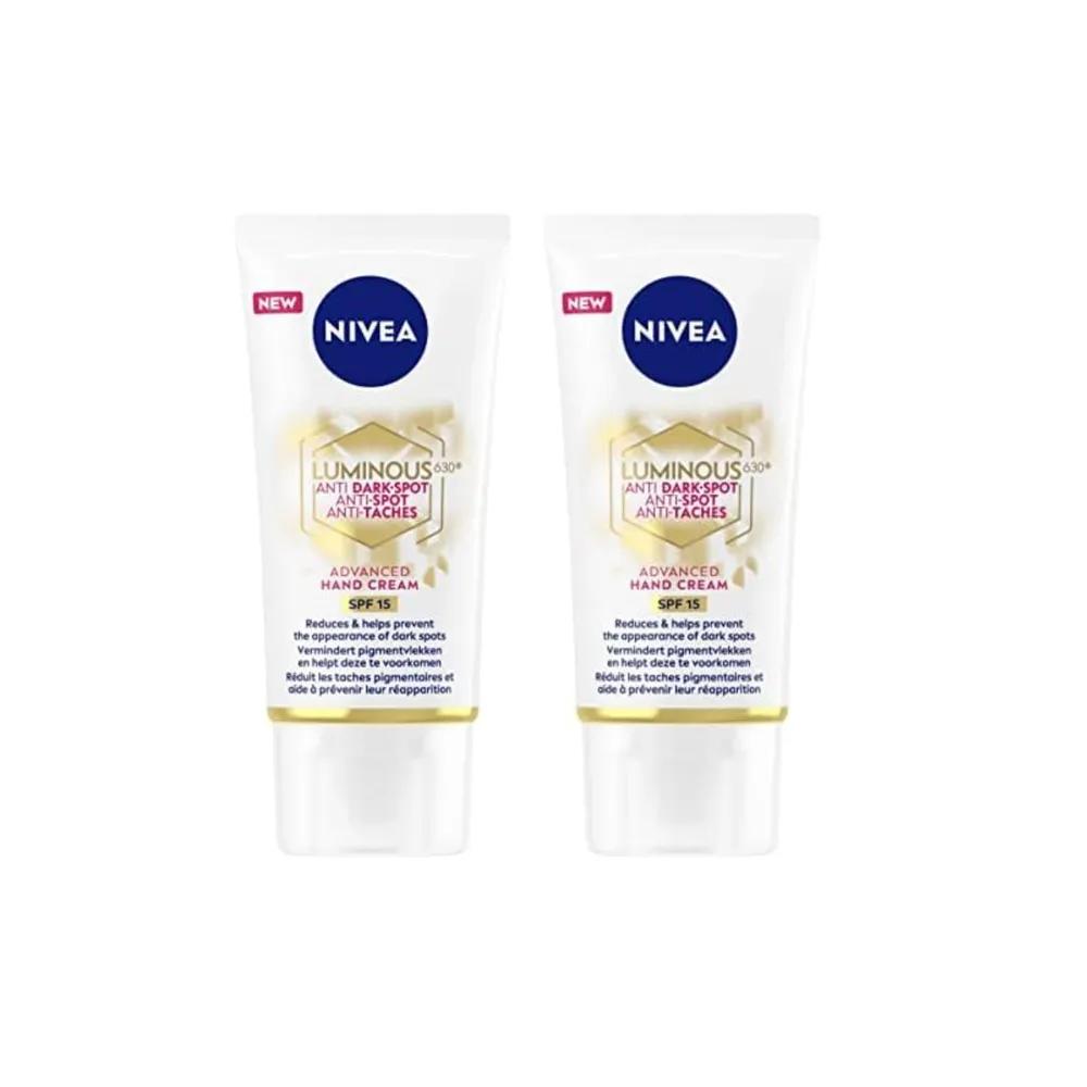 NIVEA Luminous 630 Антипигментный крем для рук 50 мл 2 шт.