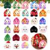 Stress Relief Dumpling Toys Plush Toy with Steamer, Stuffed Smiling Relaxation Squeeze Toy, Cartoon Plushie for Kids Adults Relieving