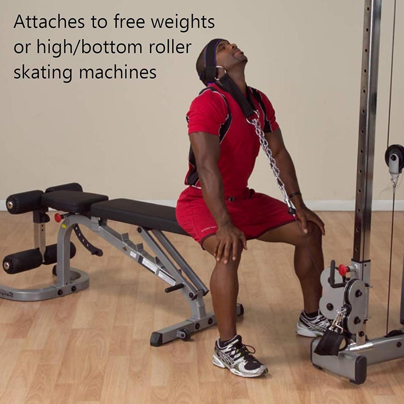 1PC Harnais de Tête et Entraîneur de Cou Ceinture de Poids Poids d'Épaule Entraînement de Force Casquette de Poids pour la Tête et le Cou Fitness