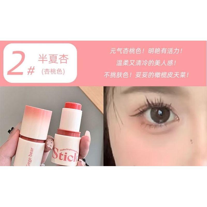 Gege Bear - Vitality Brightening Blush Stick - 1-3