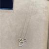 Trendy Luxury Geometric Diamond Necklace for Women - Elegant, Stylish, Versatile Collarbone Accessory, Loved by Influencers