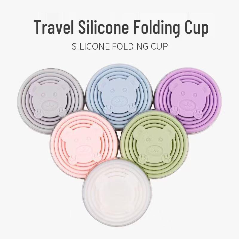 Travel Essential: Foldable Silicone Cup for Kids - Portable & Durable