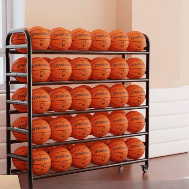 Movable Sports Ball Storage Cart